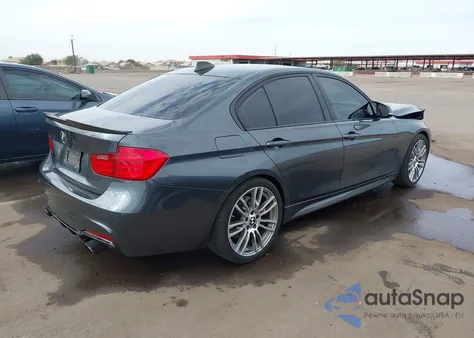 2014 BMW 335I z USA, uszkodzony, nr VIN WBA3A9C50EF478507